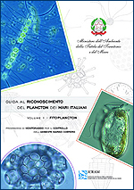 Immagine-copertina della pubblicazione 'Guida al Riconoscimento del Plancton dei Mari Italiani, Volume I - Fitoplacton'