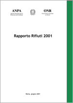 Immagine-copertina della pubblicazione 'Rapporto Rifiuti 2001'