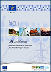 Immagine-copertina della pubblicazione in lingua inglese 'LIFE and Energy: Innovative solutions for sustainable and efficient energy in Europe'